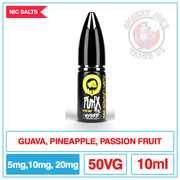 Riot Squad - Punx Salt - Guava Passion Fruit And Pineapple |  Smokey Joes Vapes Co.