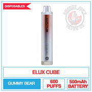 Elux - Cube 600 - Gummy Bear | Smokey Joes Vapes Co