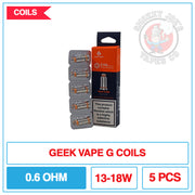 GeekVape - G Coil - Pod Formula - 5 Pack | Smokey Joes Vapes Co