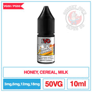 IVG 50/50 - Honey Crunch |  Smokey Joes Vapes Co.