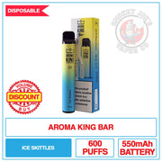Aroma King Bar - Ice Skittles - 20mg | Smokey Joes Vapes Co