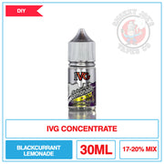 IVG Concentrate - Blackcurrant Lemonade 30ml |  Smokey Joes Vapes Co.