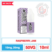 Just Jam Nic Salt - Raspberry |  Smokey Joes Vapes Co.