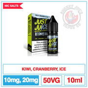 Just Juice Salt - Kiwi Cranberry on Ice |  Smokey Joes Vapes Co.