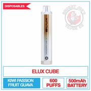 Elux - Cube 600 - Kiwi Passion Fruit Guava | Smokey Joes Vapes Co