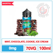 Len and Jennys - Mint Chocolate Cookie Ice Cream - 100ml |  Smokey Joes Vapes Co.