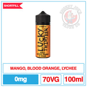 Lucky Thirteen - Botanical - Mango Blood Orange Lychee - 100ml |  Smokey Joes Vapes Co.