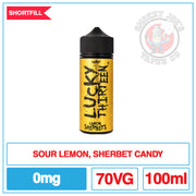 Lucky Thirteen - Candy - Lemon Sherbets - 100ml |  Smokey Joes Vapes Co.