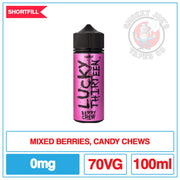 Lucky Thirteen - Candy - Berry Chew - 100ml |  Smokey Joes Vapes Co.