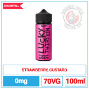 Lucky Thirteen - Dessert - Strawberry Custard - 100ml |  Smokey Joes Vapes Co.