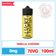 Lucky Thirteen - Dessert - Vanilla Custard - 100ml |  Smokey Joes Vapes Co.