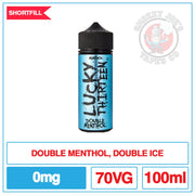 Lucky Thirteen - Menthol - Double Menthol - 100ml |  Smokey Joes Vapes Co.