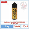 Lucky Thirteen - Mango Passion Fruit And Peach Slush - 100ml | Smokey Joes Vapes Co