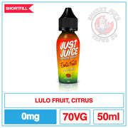 Just juice - Exotic Fruits - Lulo And Citrus - 50ml |  Smokey Joes Vapes Co.