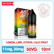 Just Juice Salt - Exotic Fruit - Lulo And Citrus |  Smokey Joes Vapes Co.
