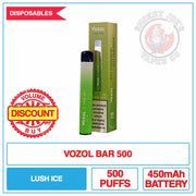 Vozol Bar 500 - Lush Ice | Smokey Joes Vapes Co