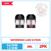 Vaporesso - Luxe Q Replacement Pods | Smokey Joes Vapes Co