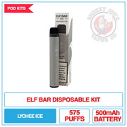 Elf Bar - Lychee Ice - 20mg |  Smokey Joes Vapes Co.