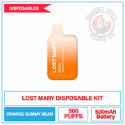 Lost Mary - Orange Gummy Bear - 20mg | Smokey Joes Vapes Co