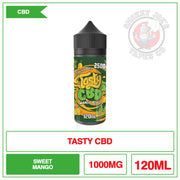 Tasty CBD -  Mango Blitz - 100ml - 1000mg |  Smokey Joes Vapes Co.