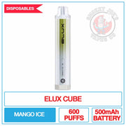 Elux - Cube 600 - Mango Ice | Smokey Joes Vapes Co