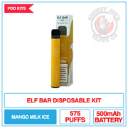 Elf Bar - Mango Milk Ice - 20mg |  Smokey Joes Vapes Co.
