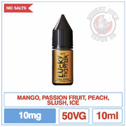 Lucky Thirteen Salts - Mango Passion Fruit And Peach | Smokey Joes Vapes Co