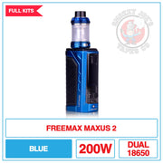 Freemax - Maxus 2 Kit - Blue | Smokey Joes Vapes Co