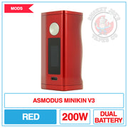 Asmodus Minikin V3 |  Smokey Joes Vapes Co.