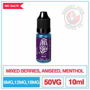 Ohm Brew - Mr Blue - Nic Salts | Smokey Joes Vapes Co