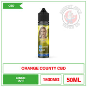 Orange County CBD - Lemon Sky - 50ml - 1500mg |  Smokey Joes Vapes Co.