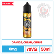 Juice N Power - Orange Candy Cream - 50ml |  Smokey Joes Vapes Co.