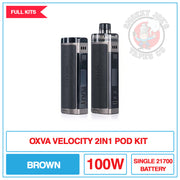 OXVA Velocity 100w 2in1 Vape Kit |  Smokey Joes Vapes Co.