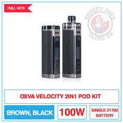 OXVA Velocity 100w 2-in-1 Vape Kit | Smokey Joes Vapes Co