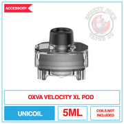 OXVA Velocity Unicoil Pod Cartridge - 2 pieces | Smokey Joes Vapes Co