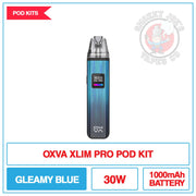 Oxva Xlim Pro Pod Kit Gleamy Blue | Smokey Joes Vapes Co