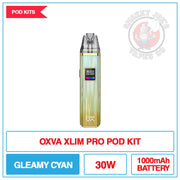 Oxva Xlim Pro Pod Kit Gleamy Cyan | Smokey Joes Vapes Co