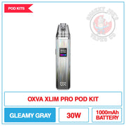 Oxva Xlim Pro Pod Kit Gleamy Gray | Smokey Joes Vapes Co