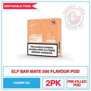 Elf Bar - Mate P1 - Cherry Ice | Smokey Joes Vapes Co