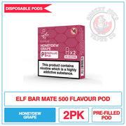 Elf Bar - Mate P1 - Honeydew Grape | Smokey Joes Vapes Co