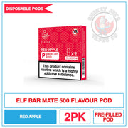 Elf Bar - Mate P1 - Red Apple | Smokey Joes Vapes Co