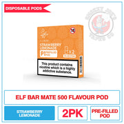 Elf Bar - Mate P1 - Strawberry Lemonade | Smokey Joes Vapes Co