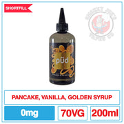 PUD Pudding & Decadence - Pancake & Golden Syrup - 200ml |  Smokey Joes Vapes Co.