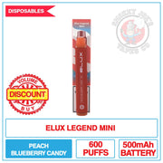 Elux Legend Mini - Peach Blueberry Candy | Smokey Joes Vapes Co