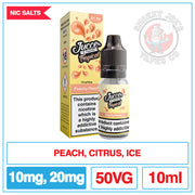 Jucce Tropical Salts - Peachy Peach Ice | Smokey Joes Vapes Co