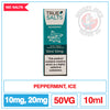 True Salts - Peppermint |  Smokey Joes Vapes Co.