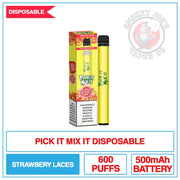 Pick It Mix It Disposable - Strawberry Laces - 20mg |  Smokey Joes Vapes Co.