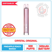 Crystal Original - Pineapple Peach Mango | Smokey Joes Vapes Co