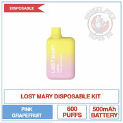 Lost Mary - Pink Grapefruit - 20mg | Smokey Joes Vapes Co