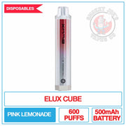 Elux - Cube 600 - Pink Lemonade | Smokey Joes Vapes Co